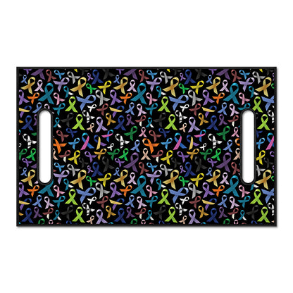 All Cancer Awareness Pattern Print Golf Cart Seat Cover