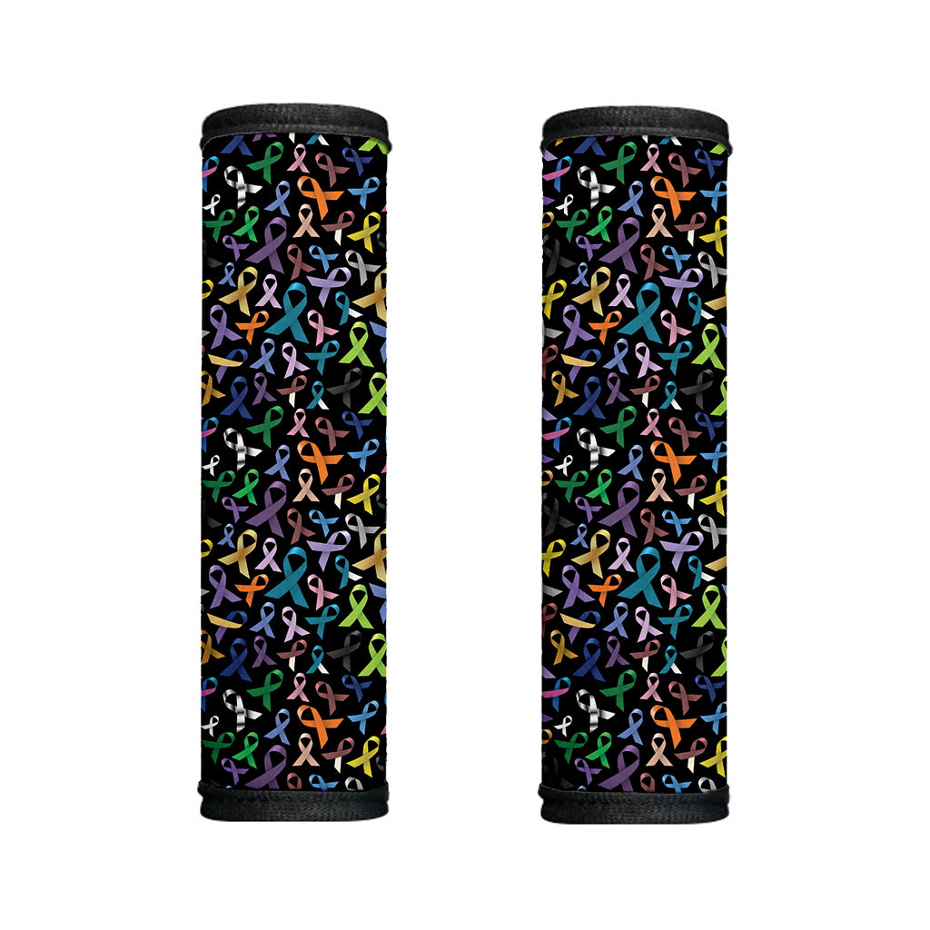All Cancer Awareness Pattern Print Handle Covers