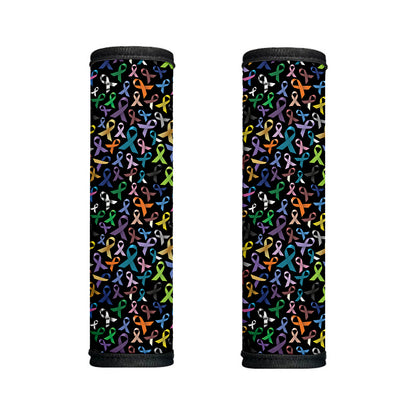 All Cancer Awareness Pattern Print Handle Covers