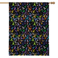 All Cancer Awareness Pattern Print House Flag