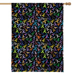 All Cancer Awareness Pattern Print House Flag