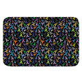 All Cancer Awareness Pattern Print Indoor Door Mat