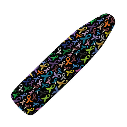 All Cancer Awareness Pattern Print Ironing Board Cover