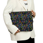 All Cancer Awareness Pattern Print Laptop Sleeve