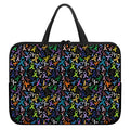 All Cancer Awareness Pattern Print Laptop Sleeve With Handle