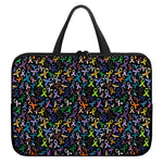 All Cancer Awareness Pattern Print Laptop Sleeve With Handle