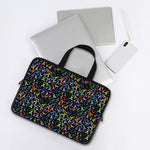 All Cancer Awareness Pattern Print Laptop Sleeve With Handle