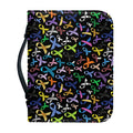 All Cancer Awareness Pattern Print Leather Bible Cover