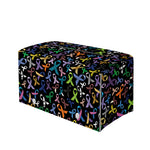 All Cancer Awareness Pattern Print Leather Tissue Box Cover