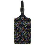 All Cancer Awareness Pattern Print Luggage Tag