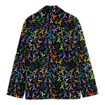 All Cancer Awareness Pattern Print Men's Cotton Blazer