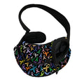 All Cancer Awareness Pattern Print Pet Sling Carrier