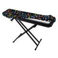 All Cancer Awareness Pattern Print Piano Keyboard Cover