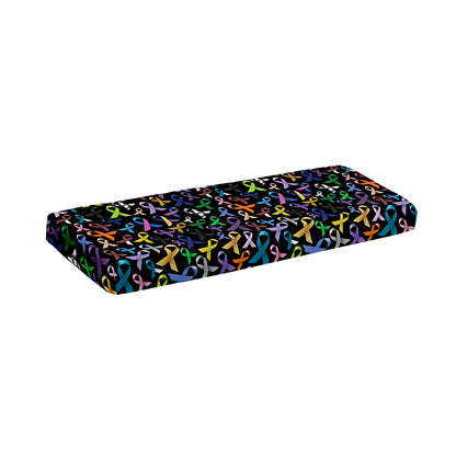 All Cancer Awareness Pattern Print Piano Keyboard Cover
