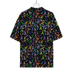 All Cancer Awareness Pattern Print Rayon Hawaiian Shirt