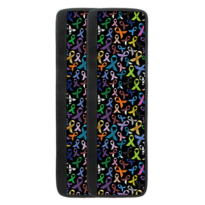 All Cancer Awareness Pattern Print Refrigerator Handle Covers