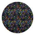All Cancer Awareness Pattern Print Round Blanket