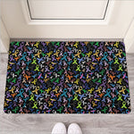 All Cancer Awareness Pattern Print Rubber Doormat