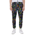 All Cancer Awareness Pattern Print Joggers