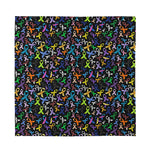 All Cancer Awareness Pattern Print Silk Bandana