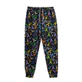 All Cancer Awareness Pattern Print Sweatpants