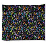 All Cancer Awareness Pattern Print Tapestry