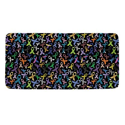 All Cancer Awareness Pattern Print Towel