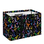All Cancer Awareness Pattern Print Utility Tote Bag