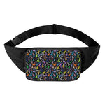 All Cancer Awareness Pattern Print Waist Bag