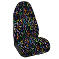 All Cancer Awareness Pattern Print Waterproof Car Seat Cover