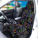 All Cancer Awareness Pattern Print Waterproof Car Seat Cover
