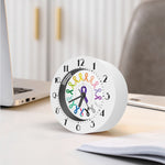 All Cancer Awareness Ribbons Print Alarm Clock