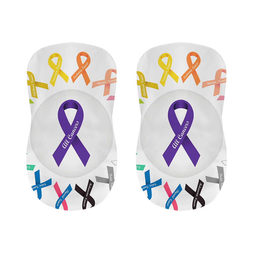 All Cancer Awareness Ribbons Print Bar Stool Covers
