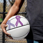 All Cancer Awareness Ribbons Print Basketball