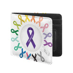 All Cancer Awareness Ribbons Print Bifold Wallet