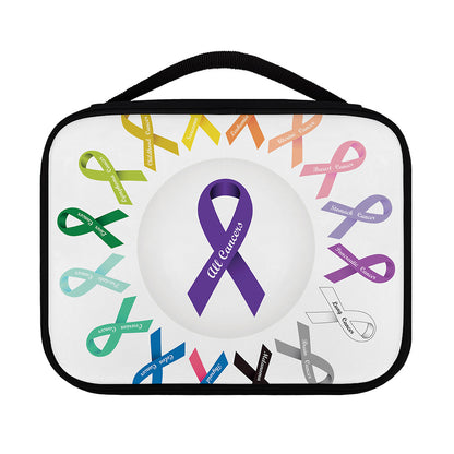 All Cancer Awareness Ribbons Print Classic Bible Case