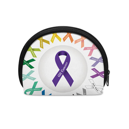 All Cancer Awareness Ribbons Print Coin Purse