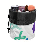 All Cancer Awareness Ribbons Print Drawstring Makeup Bag