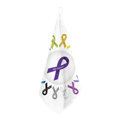 All Cancer Awareness Ribbons Print Hand Towel