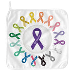 All Cancer Awareness Ribbons Print Hand Towel