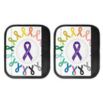 All Cancer Awareness Ribbons Print Handle Covers