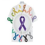 All Cancer Awareness Ribbons Print Hawaiian Shirt