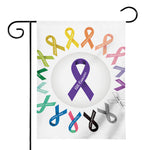All Cancer Awareness Ribbons Print House Flag