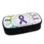 All Cancer Awareness Ribbons Print Insulin Cooler Travel Case