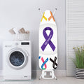 All Cancer Awareness Ribbons Print Ironing Board Cover