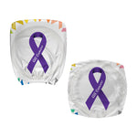 All Cancer Awareness Ribbons Print Office Chair Cover