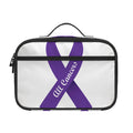 All Cancer Awareness Ribbons Print Portable Lunch Bag
