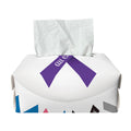 All Cancer Awareness Ribbons Print Rectangle Tissue Box Cover