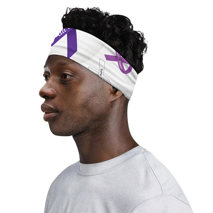 All Cancer Awareness Ribbons Print Sports Headband