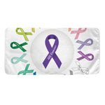 All Cancer Awareness Ribbons Print Towel